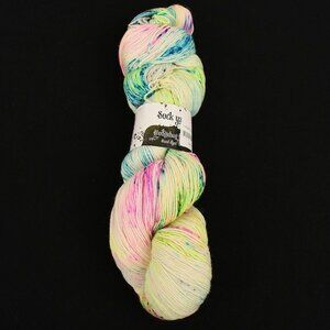 Hedgehog Fibres Sock Yarn Hand-Dyed Superwash Merino 100g/400m Color Boombox